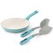 Spice By Tia Mowry 10 Piece Ceramic Nonstick Aluminum Cookware Set in Mint 87070.10R - alternate 5