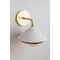 Mitzi Marnie 1 Light Wall Sconce 8.5 In. Aged Brass/Soft Off White H139101-AGB/WH - alternate 5