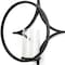 Homeroots 6" Black Quatrefoil Metal And Glass Wall Sconce Candle Holder 608546 - alternate 5
