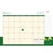 House Of Doolittle Monthly Planner, Seasonal, 12 Months, Jan-Dec, 7 in x 10 in, Bright Blue Cover 239-08 - alternate 2