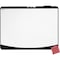 Quartet Cubicle Whiteboard 23.5"x17.5", Black 06355BK - alternate 1