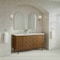 James Martin Vanities Laurent 60" Double Vanity, Honey Oak w/ 3 CM Lime Delight Silestone Top 545-V60D-HNO-3LDL - alternate 4