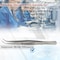 A2Z Scilab Forceps Micro 6 Inch Curved Serrated Narrow-Tip Stainless Steel Tweezers A2Z-ZR1131 - alternate 3