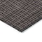 Homeroots 8' X 10' Chocolate And Black Geometric Washable Indoor Outdoor Area Rug 595544 - alternate 3