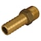 Water Source Pipe Adapter, 1/2 in, MNPT x Barb, Brass MA50NL - alternate 4
