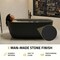 Anzzi Piete Series 32in W x 68in D x 25in H Black Freestanding Bathtub MN6732BKS - alternate 4