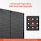 Vevor Metal Pegboard Panels 4 Pcs 24" x 12" Wall Organizer for Garage Tool, 4PK SKU3-PEGBOARD KIT - alternate 2