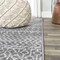 Jonathan Y Arta Moroccan Vintage Geometric Gray/Cream 4 ft. x 6 ft. Area Rug MOH106B-4 - alternate 4