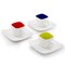 Gibson Home Crenshaw 13 Piece Square Stoneware Espresso Cup Set with Metal Stand 750117518M - alternate 2