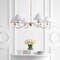 Jonathan Y Phoebe 41.5" 6-Light Grand French Country Farmhouse Adjustable Swooping Arm Candle-Style Metal LED C JYL7624E - alternate 7