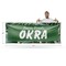 Signmission Farm Fresh Okra, 48 Inch x 120 Inch, Vinyl Banner B-120-30603 - alternate 4