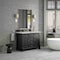 James Martin Vanities Brookfield 48 in. Single Vanity, Black Onyx w/ 3 CM Victorian Silver Silestone Top 547-V48-BKO-3VSL - alternate 4