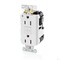 Leviton Lev-Lok GFCI 15A Ind Gr/PI White MGFN1-W - alternate 1
