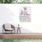 Trademark Fine Art Outdoor Canvas Art Jess Stempel 'Fashion 3' Wall Art for Patios, or Gardens GRL01813-OC2432WR - alternate 1