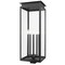 Z-Lite Nova 5 Light Outdoor Post Mount Fixture, Black/Clear, 12.5 In W x 34.25 In H 5018PHXLS-BK - alternate 1