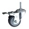 Service Caster 3 Inch Thermoplastic Rubber Swivel 12mm Stem Caster with Total Lock Brake SCC-TSTTL20S314-TPRB-M1215 - alternate 1