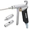 Neiko High Flow Air Blow Gun, 3 Pc Pneumatic Air Nozzle, Dust Gun, Air Gun Compressor Accessories, 1/4'' 31121A - alternate 1