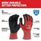Milwaukee Tool Cut-Resistant Coated Gloves, Cut Level A2 , Dipped , Nitrile , Sandy , M 12 PK 48-22-8926B - alternate 5