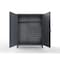 Strong Hold Industrial Uniform Cabinet - 7 Drawers & Pegboard 56-W-243-7DB-PB - alternate 1