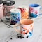 Spice By Tia Mowry Goji Blossom Fine Ceramic 4 Piece 17oz Mug Set in Multi Color 97188.04 - alternate 5