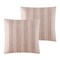 Homeroots Blush Queen Polyester 180 Thread Count Washable Duvet Cover Set 529053 - alternate 5