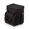 Picnic Time Family Of Brands Cellar 6-Bottle Wine Carrier & Cooler Tote, Black with Gray Accents 660-00-179-000-0 - alternate 1