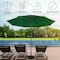 Pure Garden 9-Foot Patio Umbrella, Hunter Green 50-LG1032 - alternate 3