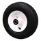 Antego 13 x 5-6 in Lawn Mower Tire Assembly, White, 2 PK A6325660110804135006 - alternate 3