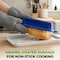 Nutrichef 9x5 in Enameled Cast Iron Loaf Pan with Lid, Enamel-Coated Baking Loaf Pan for Sourdough, Oven Safe NCCIELF2BL - alternate 4