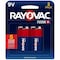 Rayovac Fusion Alkaline Battery, 9V 9V DC 2 PK A16042TFUS - alternate 1