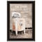 Homeroots Laundry Room 2 Black Framed Print Bathroom Wall Art 405015 - alternate 1