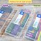Bazic Products Multipurpose Ruler-Length Utility Box, Clear, 2PK 851 - alternate 3