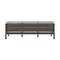 Armen Living Mareike Aluminum Outdoor Coffee Table in Brown with Ceramic Tabletop SETODMADBRNBX4 - alternate 3