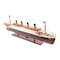 Homeroots 14" Black and Red Solid Wood Hand Painted 1912 RMS Titanic Large Model Boat 401878 - alternate 4