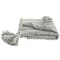 Homeroots Gray Woven 100% Poly Pet Throw Blanket 519083 - alternate 3