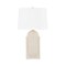 Hudson Valley Lighting Leeston 16 in. Table Lamp Aged Brass/Ceramic Moonstone Sand L4127-AGB/CMS - alternate 1