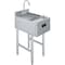 Amgood 22 in. x 15 in. Underbar Hand Sink with Soap and Towel Dispenser SINK UHS-2215-STD-Z - alternate 1
