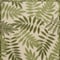 Homeroots 4' X 6' Ivory And Green Palm Leaf Indoor Outdoor Area Rug 548153 - alternate 6