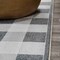 Jonathan Y Gingham Gradient Plaid Cottage Machine-Washable Light Gray/Dark Gray/Cream 3 ft. x 5 ft. Area Rug WSH303A-3 - alternate 4