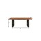 Homeroots 80" Brown and Black Solid Wood and Iron Live Edge Dining Table 565235 - alternate 7