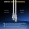 Maximm Cat6 Ethernet Cable 20ft 10Gbps 550MHz UTP, 50PK, White, 50PK CAT6CCA-20WH-50PK - alternate 4