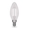 Feit Electric Feit White B10 E12 (Candelabra) Filament LED Bulb Daylight 60 Watt Equivalence 2 pk BPCTC60950WFIL2 - alternate 4