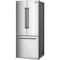 Black&Decker 16.0 French Door Refrigerator with handle and Ice maker -Stainless Look BRF1600GIMS - alternate 1