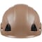 Ironwear Raptor Type II Class E Non-Vented Safety Helmet Tan 3975-T - alternate 1