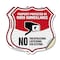 Signmission Video Surveillance Shield Sign Property, 12 inch X 12 inch, Vinyl Decal, 2PK SHI-D-2PACK-12-472 - alternate 1