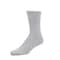 Railroad Sock Mens Crew Socks, 85% Cotton, 15% Nylon, Black/Grey, 6-12 M, 6 PK 6091 - alternate 2