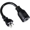 Tripp Lite Power Cord, HD, L5-20R, 5-20P, 20A, 12AWG, 6" P044-06I - alternate 1