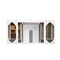 James Martin Vanities Breckenridge 48" Single Vanity, Bright White, w/ 3 CM Tajnar Eclos Top w/FreePower Wireless Charger 330-V48-BW-FTJR - alternate 5