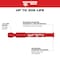 Milwaukee Tool 6 pc. DIAMOND MAX Hole Saw Bit Set 49-56-0550 - alternate 5