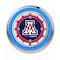 Holland Bar Stool Co University of Arizona Double Neon 19" Clock Clk19ArizUn - alternate 1